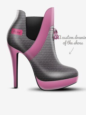 She's Here Custom Made Platform Shoe